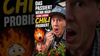 Shi*** ich hab's getestet! 😱 Wie scharf ist meine eigene Chili 🔥