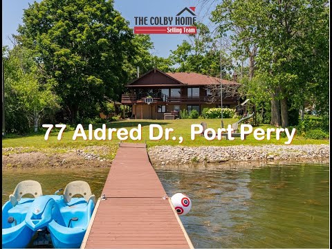 77 Aldred Drive, Port Perry, ON - Waterfront Home $999,000.