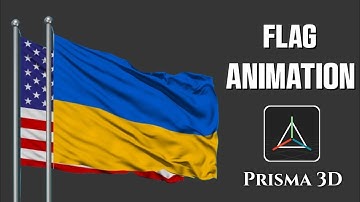Create a Flag Animation in Prisma 3D | Prisma 3D Flag Animation Tutorial for Beginners
