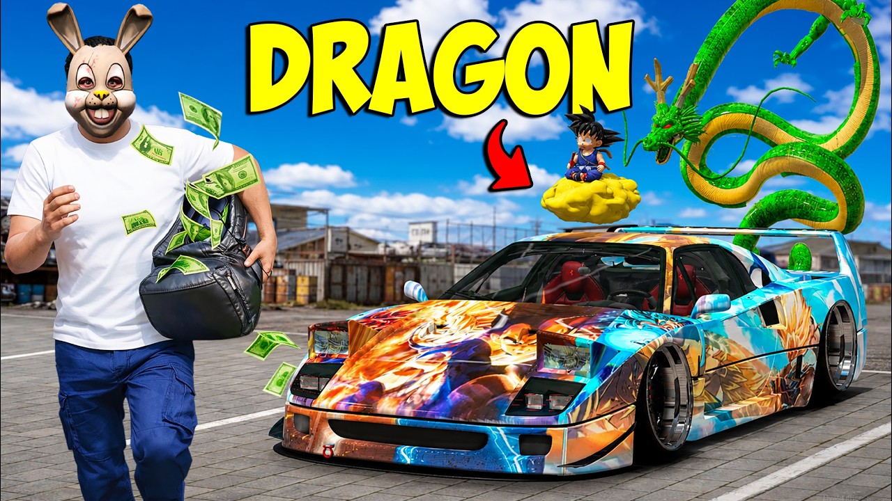 I Restored a Dragon Car & Robbed Banks sa GTA 5