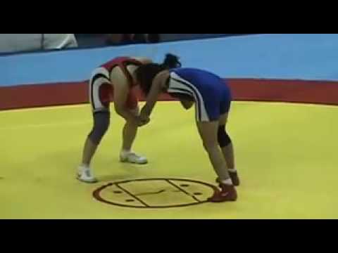 55 kg Womens bronze match Marwa Amri (Tunisia) dec...