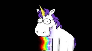 Unicorn Vomiting A Rainbow Youtube