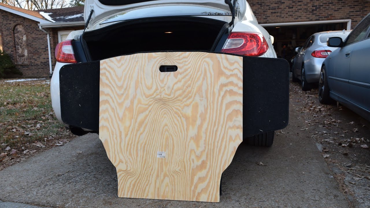 I Made A Wooden Trunk Floor Mat Basic Plywood Increase Your Trunk s I Made A Wooden Trunk Floor Mat Basic Plywood Increase Your Trunk s