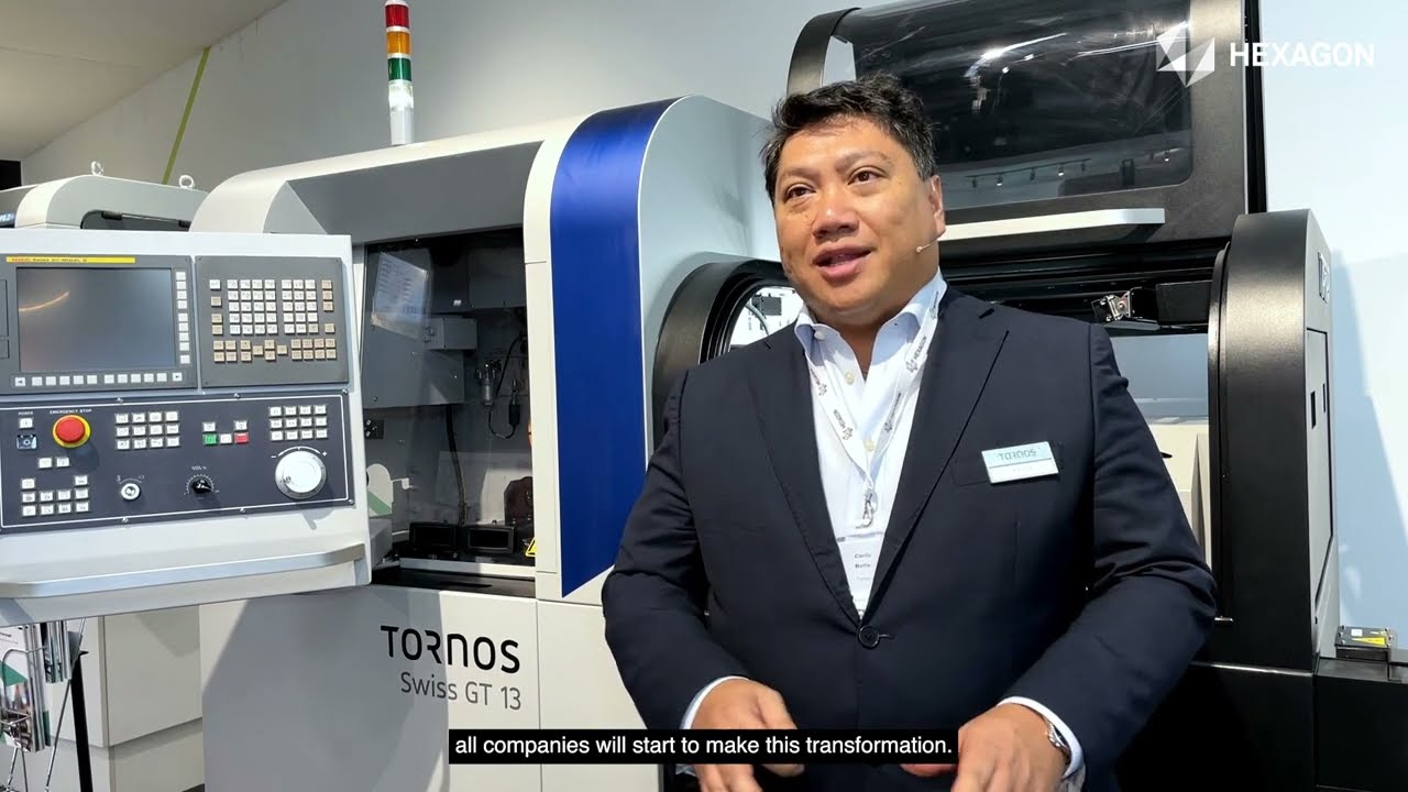 Swiss machine-tool manufacturer speaking about the benefits of industrial IoT device monitoring