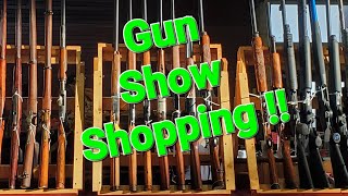 Old School Gun Show Shopping Midland Michigan G43 Banner Mauser Ww2 ammo Remington Winchester
