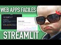 Comment créer une web app rapidement avec STREAMLIT ?