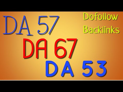 Free Dofollow Backlinks