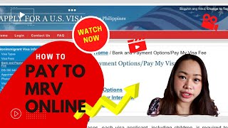 How to pay MRV fee | ONLINE Payment method update | US Visa Fee