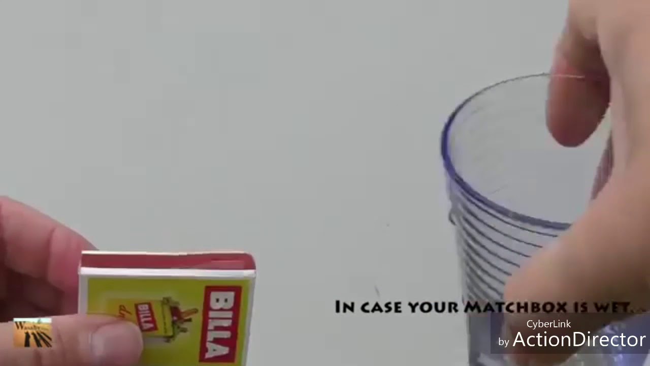 GolScience || How To Light A Match With Another Match