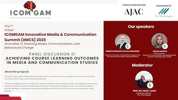 IIMCS | Panel Discussion 1 | Achieving Course Learning Outcomes in Media and Communication Studies