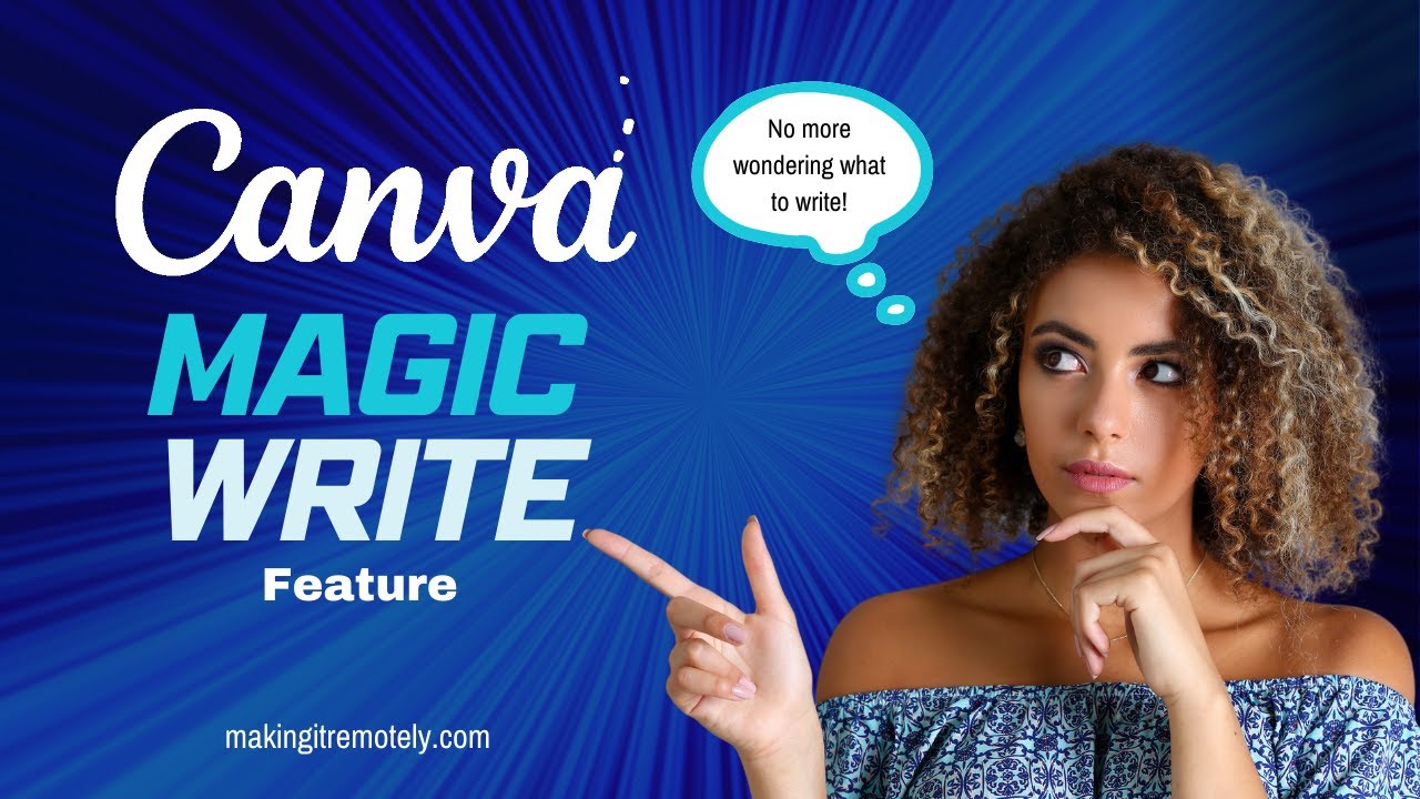 Use Canva's New Magic Write Feature to Streamline Your Content Flow