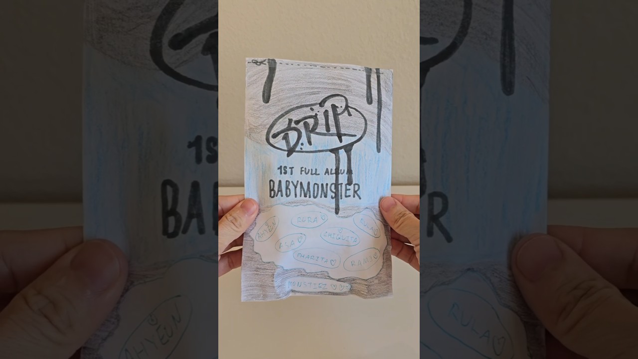 Babymonster 'Drip' blind bag with photocard 🤩