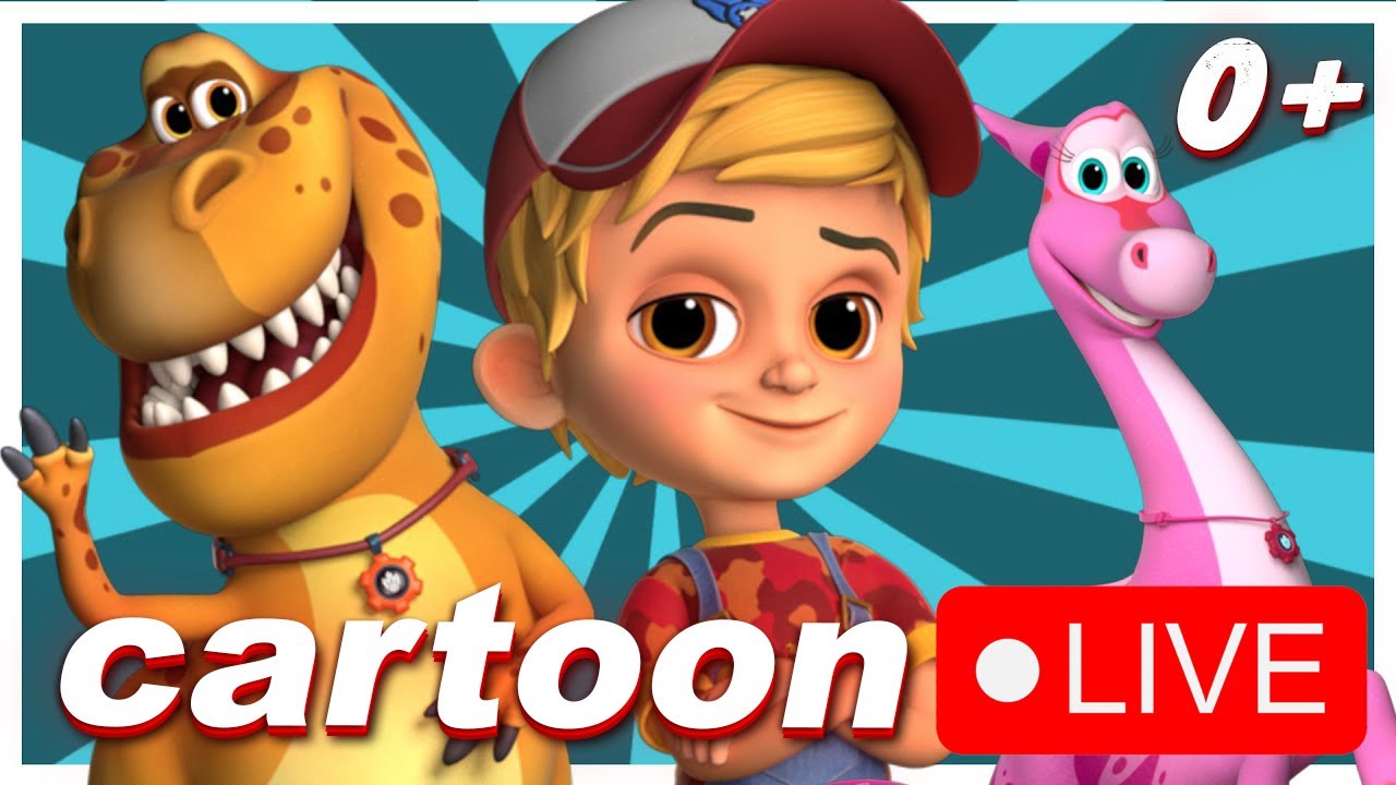 Turbozaurs - LIVE CARTOON FOR KIDS / Dinosaurs cartoon 0+ / Kids Animation / Funny Cartoon