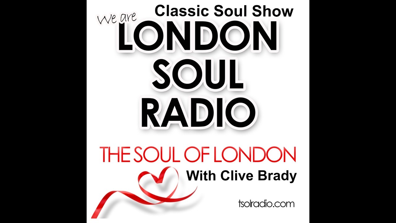 Clive Brady Radio Presenter Classic 70s 80s Soul Music Radio Show London Soul Radio England Jan 2026