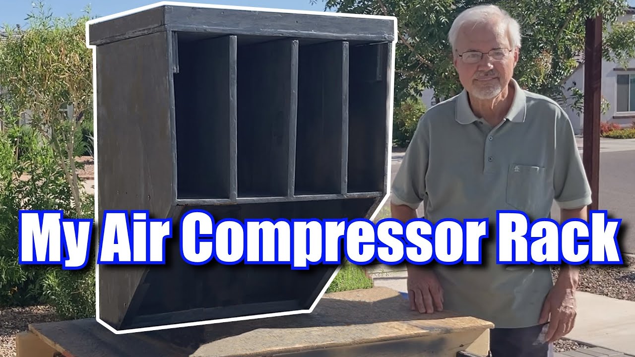 Air Compressor Rack Build - YouTube