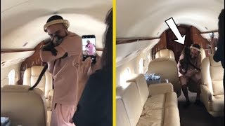 french montana reunites with his monkey again