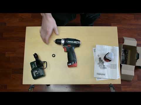 Аккумуляторная дрель-шуруповерт Metabo PowerMaxx BS Basic (600984000) + 2АКБ Li-Power (12 В / 2.0 А·ч) +ЗУ