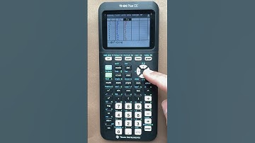 TI 84 - Table Menu (GDC table features explained!)