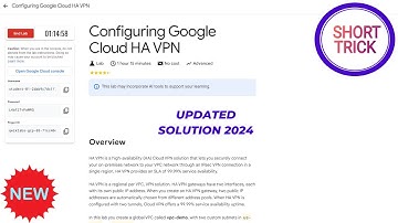 Configuring Google Cloud HA VPN || 2024 || #qwiklabs #qwiklabsarcade2024