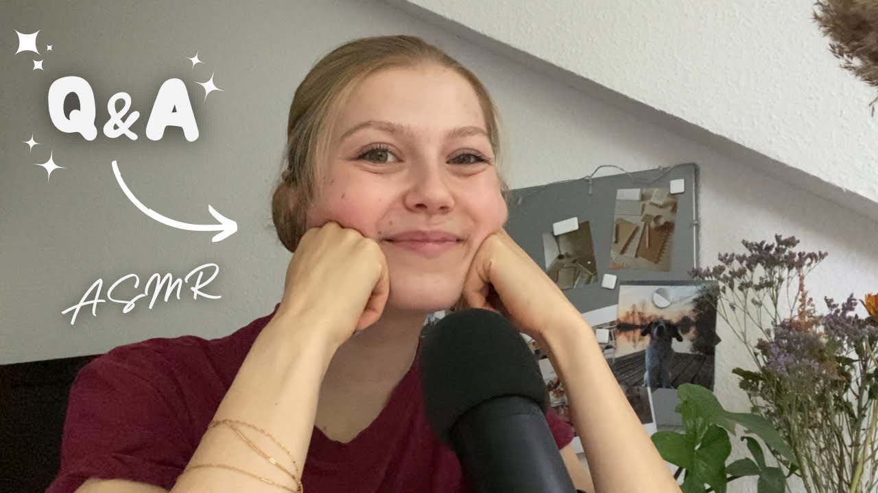 ASMR Q&A 👀 - persönliche Fragen zu mir | entspanntes Whispering Ramble #asmr (german)