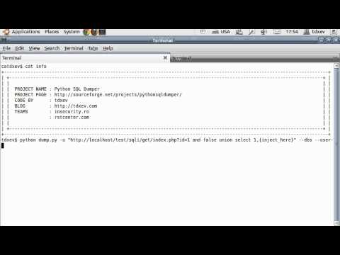 Python SQL Dumper - How to send a custom User-Agent header