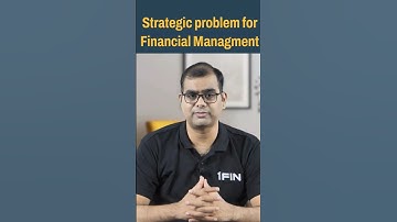 FINFries | SFM/AFM | Chp 1- 5 | Strategic problem for financial management   #AFM #cafinal