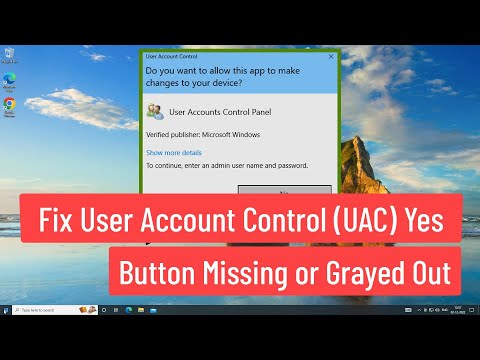Fix User Account