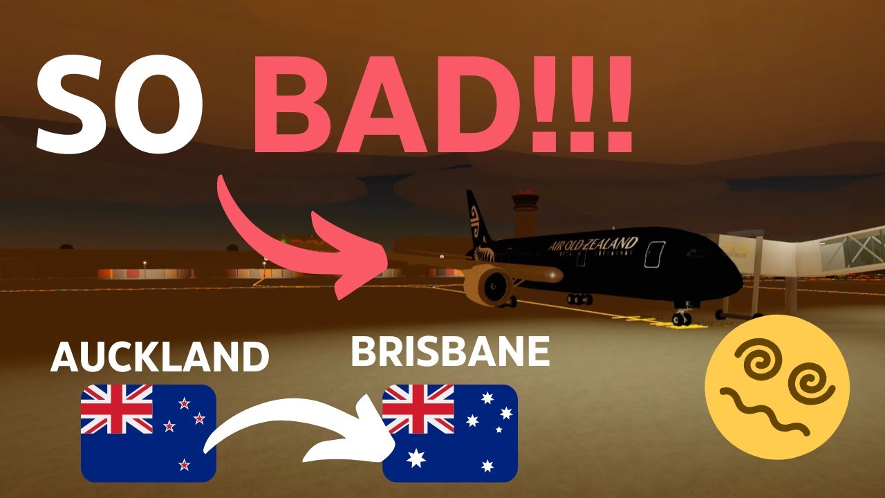 TRIPREPORT | Air New Zealand 787 ✈️ 🇳🇿 | Auckland - Brisbane (Roblox PTFS)