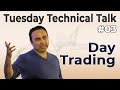 Tuesday Technical Talk with Vishal B Malkan - Episode 3 Day Trading