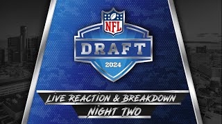 2024 NFL Draft Live Reaction & Breakdown (Rounds 2 & 3)