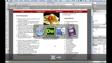 Responsive Design stap 16: alles naast elkaar