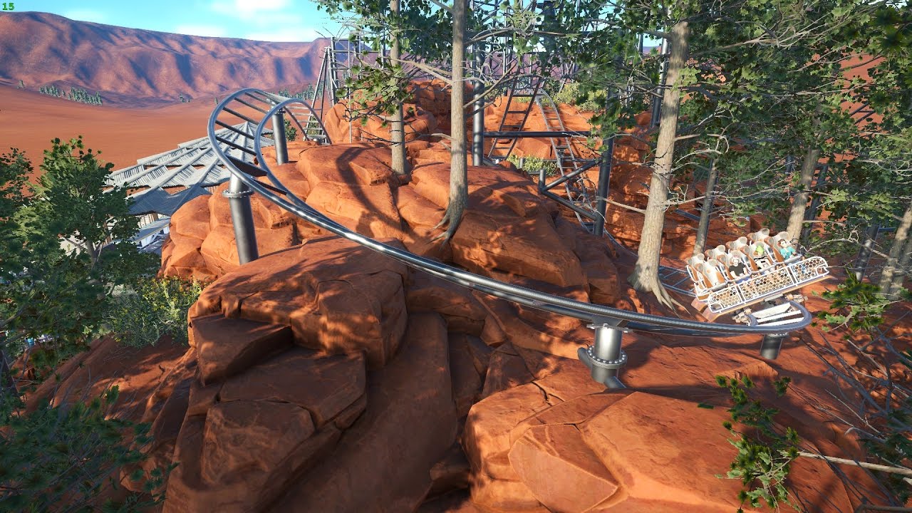Eagle's Flight - An Uncivil Engineer creation for the Planet Coaster workshop