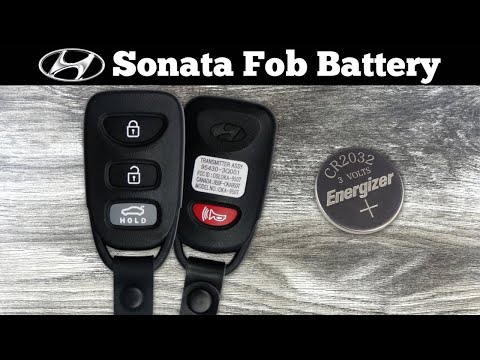 How To Replace 2006 – 2014 Hyundai Sonata Key Fob Battery – Change Replacement Remote Batteries