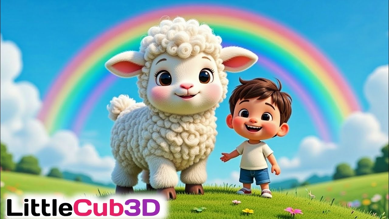 Lilu the Brave Little Sheep 🐑 | Kids Story Song | Cocomelon Style Cartoon