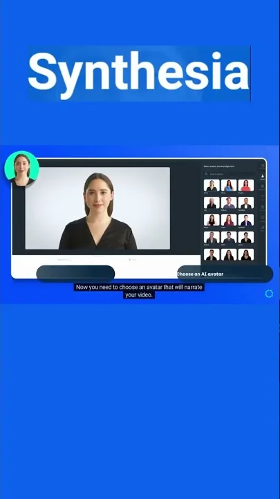 Create AI videos by simply typing in text l Synthesia l AI video generator #shorts #synthesia