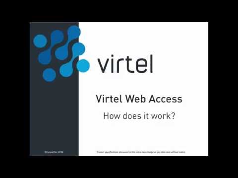 Virtel Web Access - How does it work ?