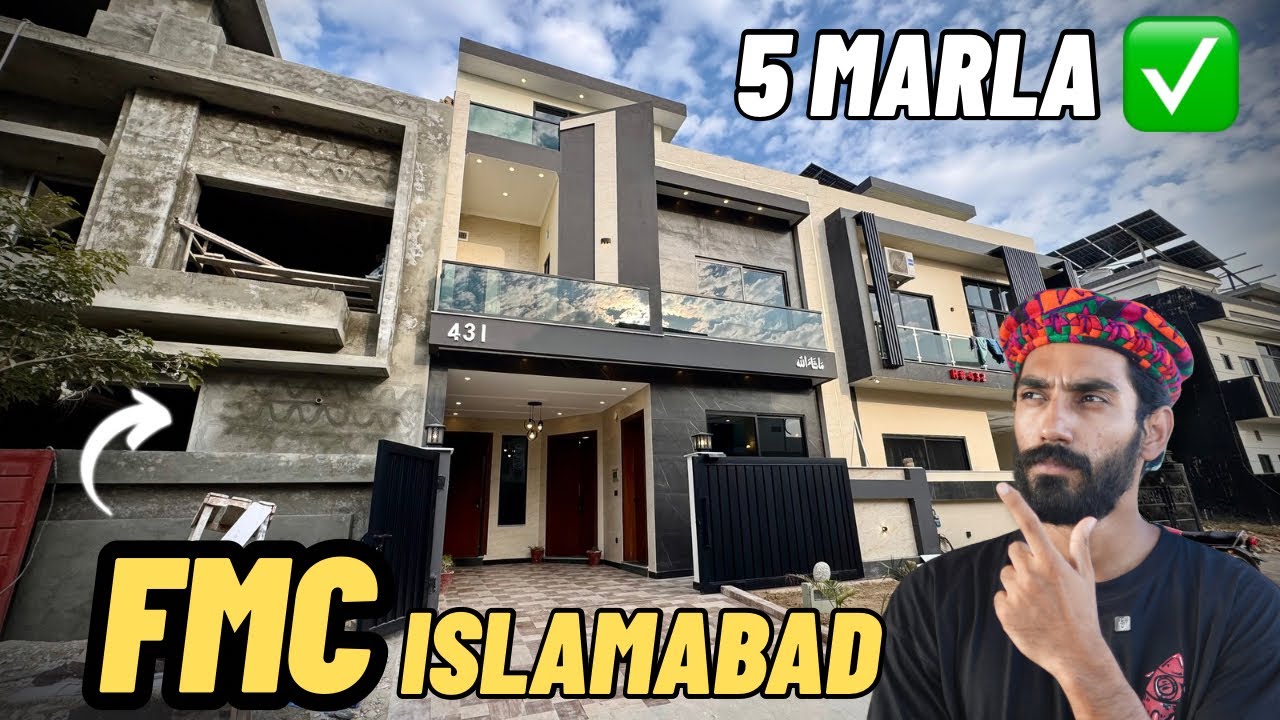5 Marla ULTRA LUXURY House For Sale in FMC ISLAMABAD