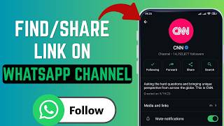 How To Find And Share WhatsApp Channel Link