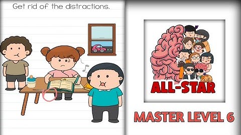Brain Test All Star Master Level 6 Walkthrough Solutions