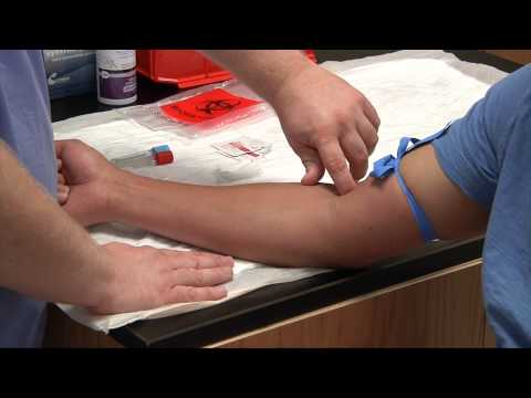 Video: Bör nålen sättas in vid rutinmässig venpunktion?