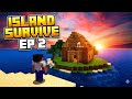 EPISODE 2 MINECRAFT 🏝️ISLAND SURVIVAL SERIES MOBILE GAMEPLAY PE SUBSCRIBE