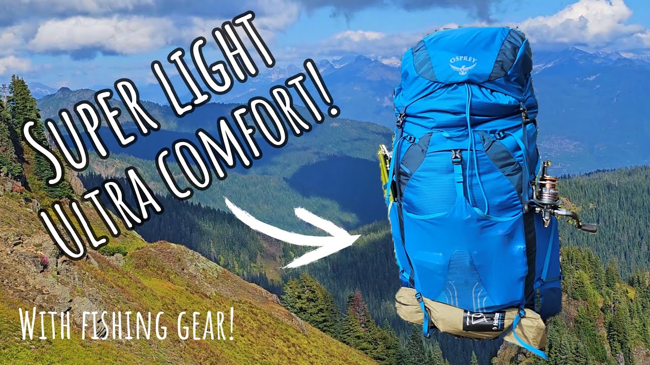 SUPER LIGHT ULTRA COMFORT! 3 Season Backpacking Fishing Gear List