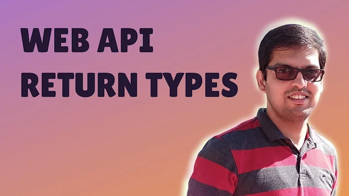 Return Types in ASP.NET Core Web API