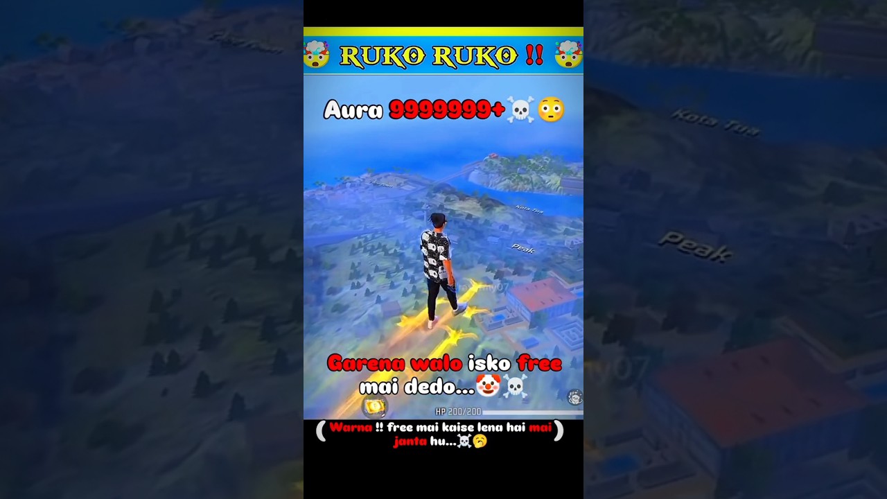 Free fire new landing animation 