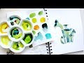 Fungi: Pixie-Cup Lichen | Watercolour Tutorial
