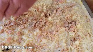 Classic Garlic White Clam Pizza | Recipe | BBQ Pit Boys screenshot 5