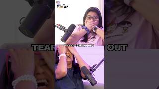 When @jeeyadhadkdhadk spilled tears instead of tea. Full episode on Jeeya’s Youtube Channel