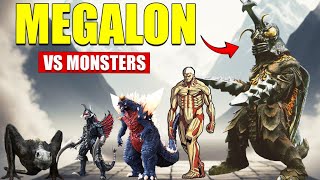 megalon vs Giant Monsters | 3D Monster Size Comparison 2025