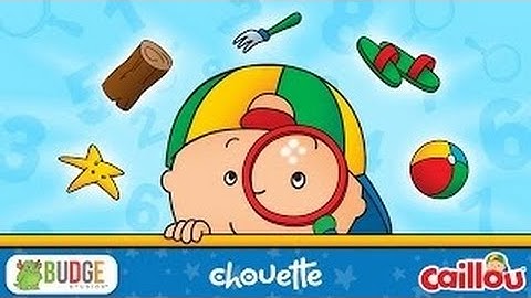 Cailou Search and Count | Find Hidden Object App For Toddlers