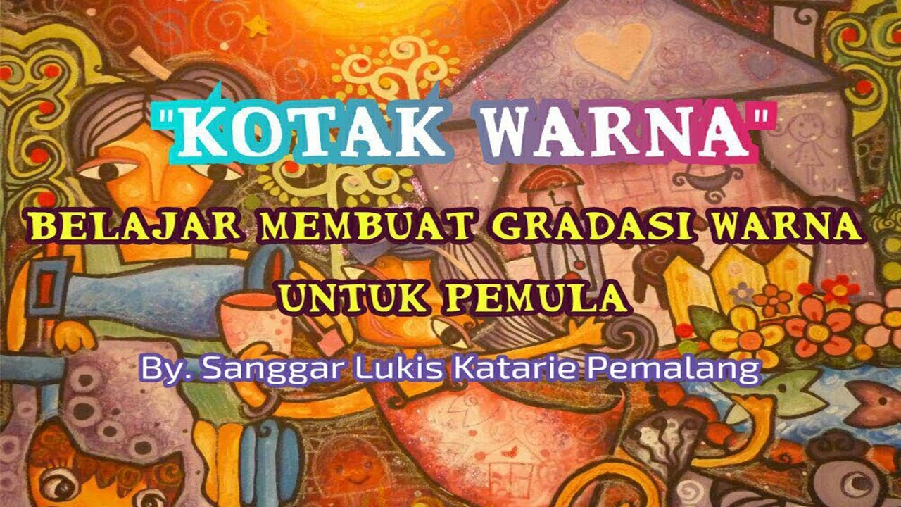 Teknik Mewarnai Pohon Warna Warni Untuk Pemula Crayon Tutorial 5 By Katarie Art Studio